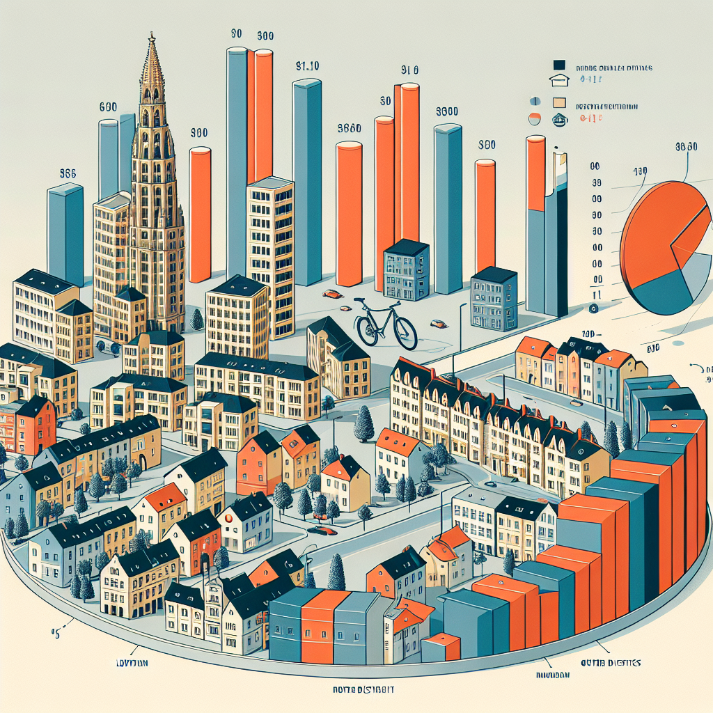 Entwicklung des Mietspiegels im Leipziger Zentrum vs. andere Stadtteile